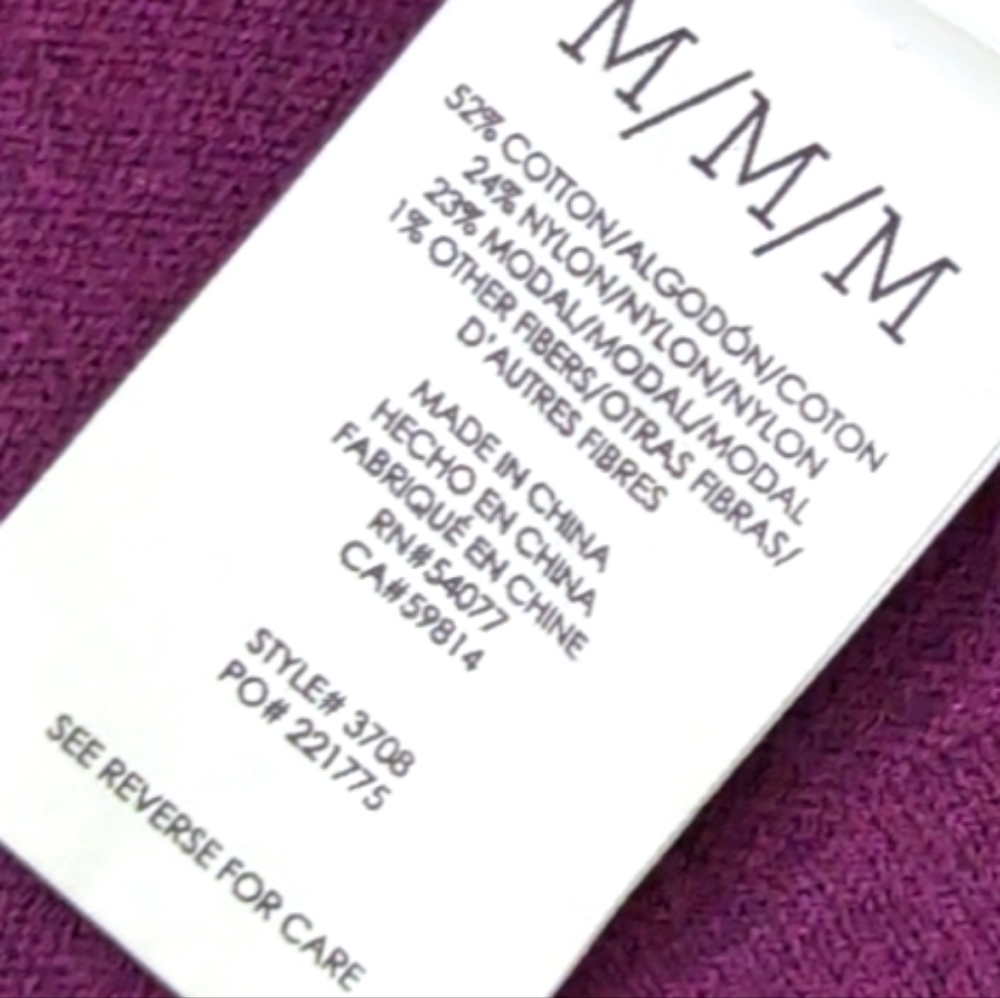 Cabi Purple Too Medium - Picture 5 of 5